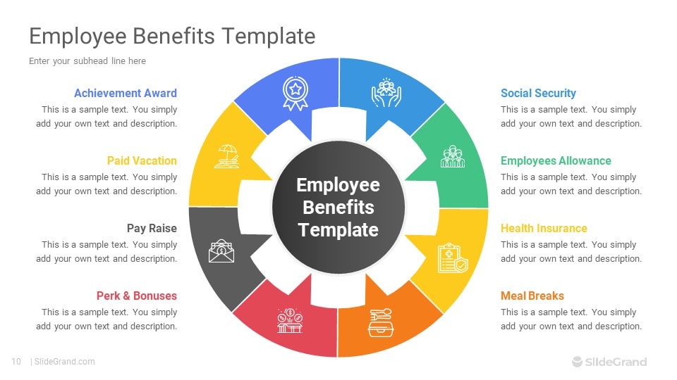 Employee Benefits Package PowerPoint Template Designs - SlideGrand