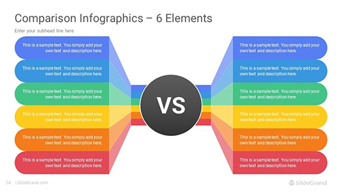 Comparison Infographics PowerPoint Template Designs