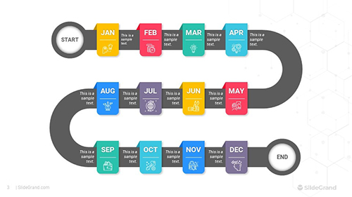 Free Roadmap Infographics PowerPoint Template Designs