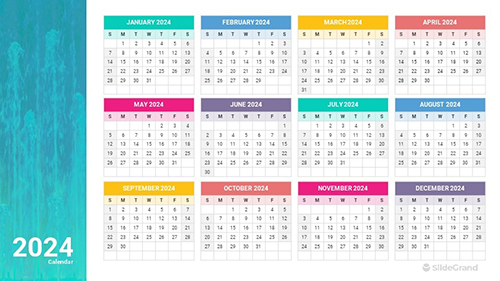 2024-Calendar-PowerPoint-Template-Designs