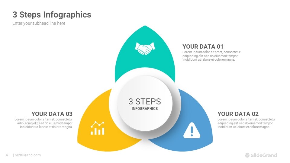 Impactful Visuals Infographics PowerPoint Template Designs - SlideGrand