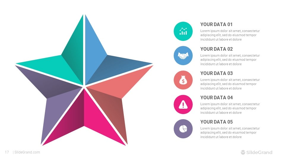 Impactful Visuals Infographics PowerPoint Template Designs - SlideGrand