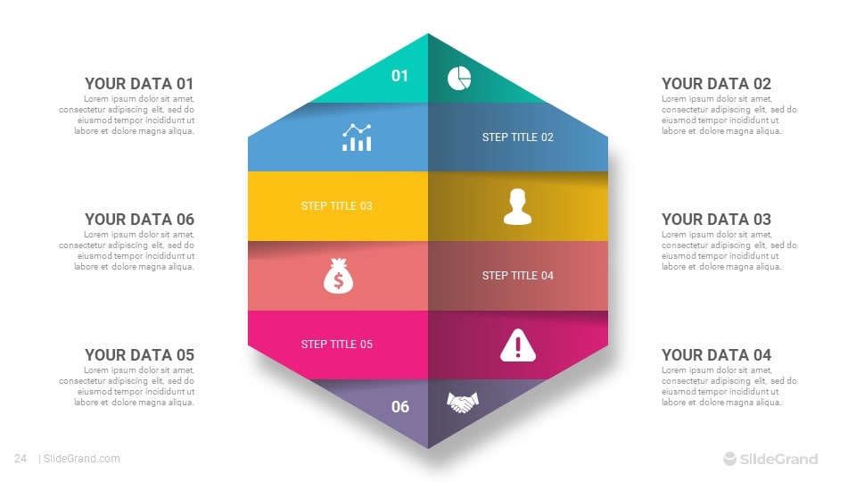 Impactful Visuals Infographics PowerPoint Template Designs - SlideGrand