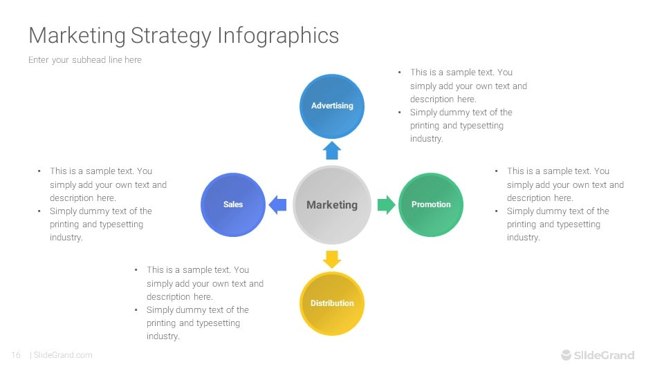 Marketing Strategy Infographics PowerPoint Template Designs - SlideGrand